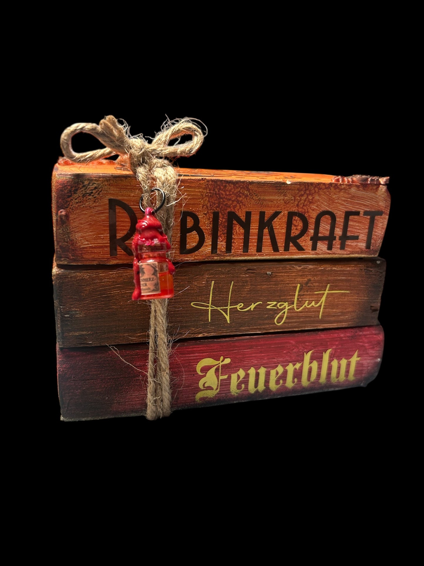 Mystischer Bücherstapel