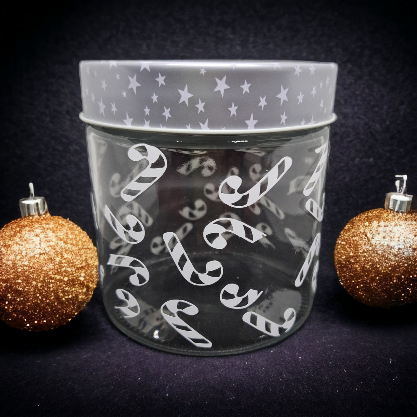 Weihnachtliche Vorratsgläser