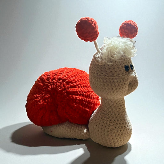 Gehäkelte Schnecke Molly