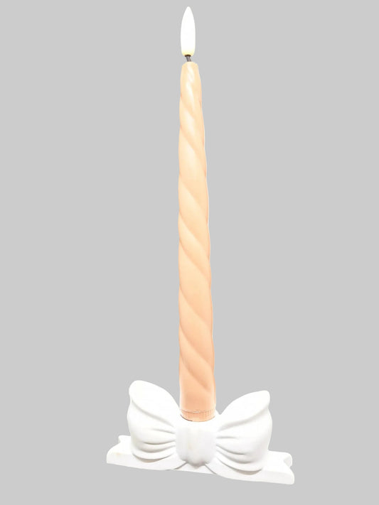 Zauberhafte Schleifen-Kerzenhalter