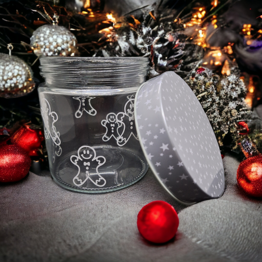 Weihnachtliche Vorratsgläser