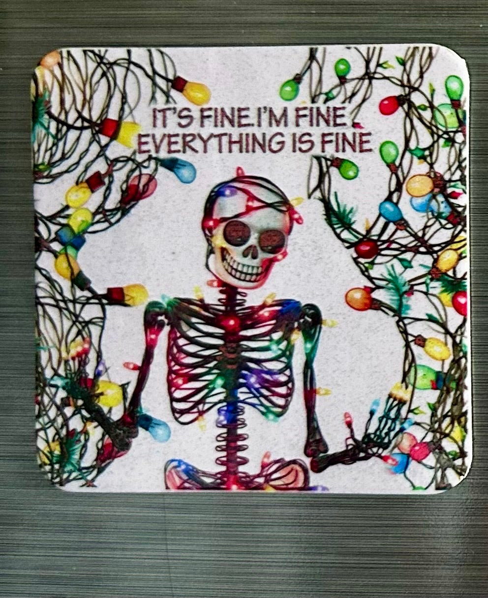 ✨ Kühlschrankmagnete – Humorvoll, weihnachtlich & einfach zum Verlieben! (55 mm x 55 mm) ✨