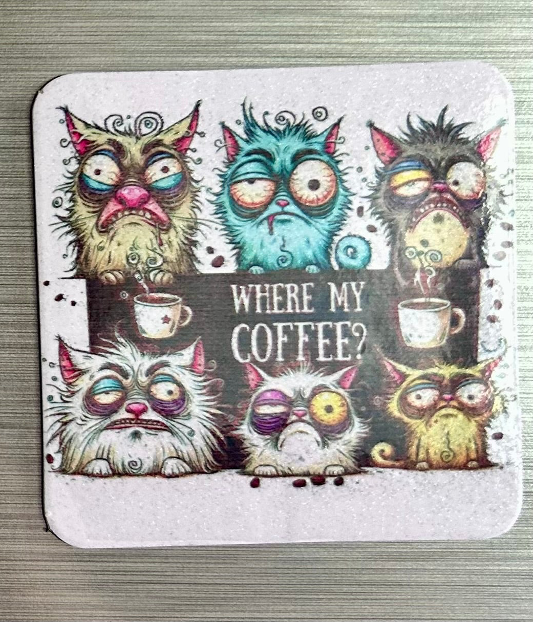 ✨ Kühlschrankmagnete – Humorvoll, weihnachtlich & einfach zum Verlieben! (55 mm x 55 mm) ✨