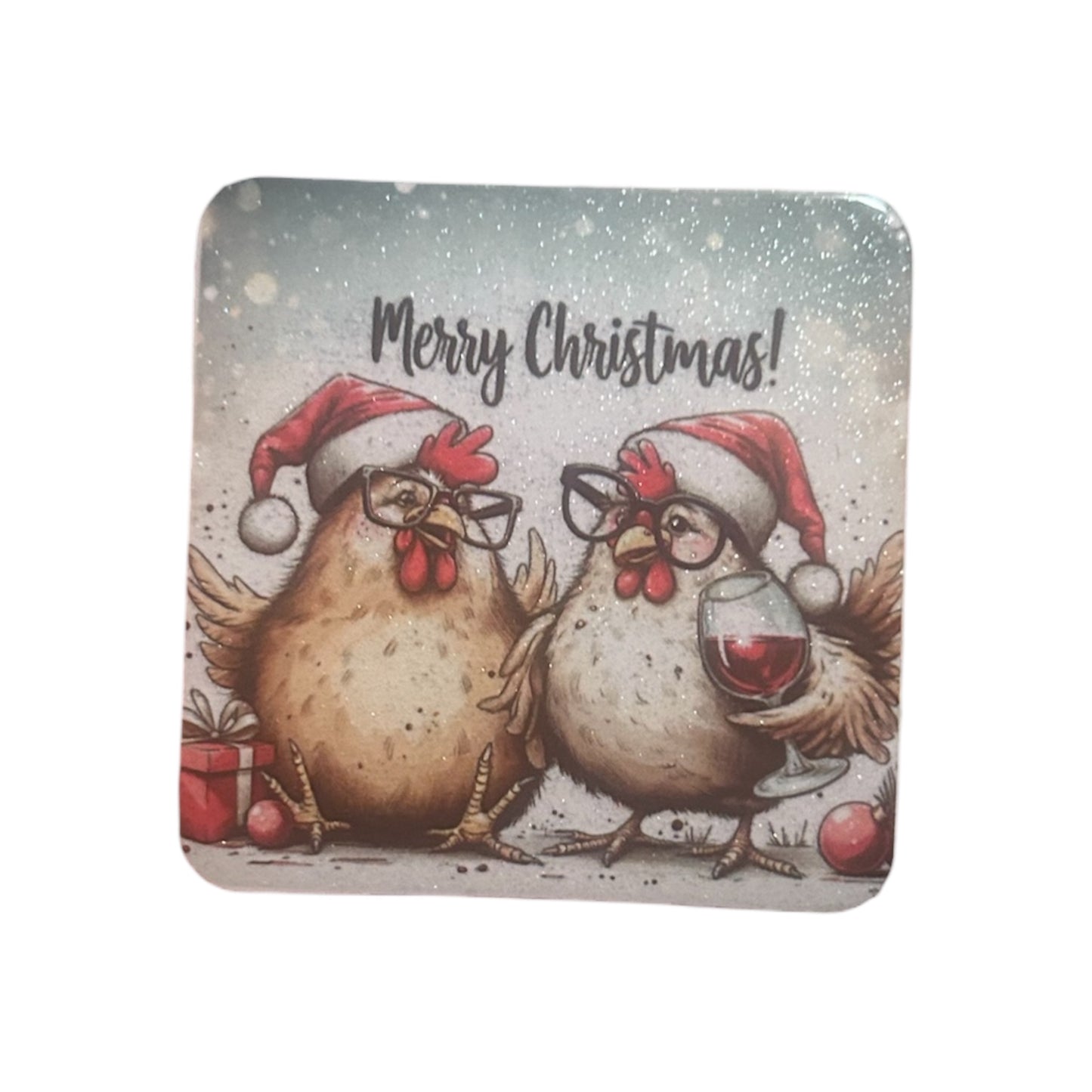 ✨ Kühlschrankmagnete – Humorvoll, weihnachtlich & einfach zum Verlieben! (55 mm x 55 mm) ✨3er Set